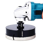 5 Inch Diamond Hole Saw, 125mm Tile Hole Saw Drill Bit Diamond Tipped for Granite Marble Ceramic Glass Porcelain Quartz Tiles Stones Countertop, Core Drill Bits with 5/8-11 Thread for Angle Grinders
