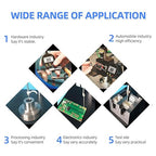 Precision Digital Dial Gauge,Dlectrical Digital Indicator Graduation of 0.01mm Metric and Imperial Measure Tool Electronic Dial Gauge with A Range of 50.8mm/2 in,for CNC Machine,Carpentry Measurement
