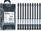 toolant 4 Inch Phillips Bit#3 Magnetic Anti Slip Impact Screwdriver Bits Set,10pcs Insert S2 Steel PH3 Driver Dit Set with CNC Machined Tips for Power Drill