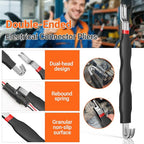 Preciva 3 PCS Electrical Disconnect Pliers, Electrical Connector Pliers for Cars, Automotive Electrical Plug Connectors, Automotive Wire Locking Push Tab