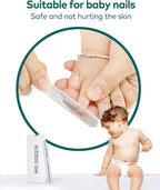 Upgraded Glass Nail File - Bilateral, Washable, Suitable for Natural Nails and Acrylic Nails