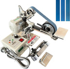Belt Sander, 30 x 1-Inch VariableVariable Speed Belt Polisher with VFD, 110V 550W Electric Grinding Machine with 2 Grinding Moulds & 3 PCS Sanding Belts for Metalworking, Knife Making