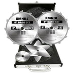 8 Inch Stacking Dado Blade Set,Replace for Freud 8" Dado Set,Compatible with SawStop,Jet,Dewalt,Bosch 8 Inch & 10 Inch Table Saw,Grooves from 1/4" to 7/8" Inch,5/8 Arbor,16 Pieces
