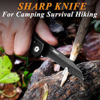 RoverTac Multi Tool Camping Axe Hatchet 11-in-1 Multitool Camping Gear Survival Tool with Axe Knife Hammer Saw Bottle Can Opener Screwdrivers Nylon Sheath Gifts for Men Perfect Camping Hiking Survival