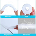4 Pack Pipe Insulation Foam Tube, 15.74 Inch White Pool Noodles Foam Snake Pipe Wrap Protection Multi-Purpose Soft Foams Tubing for Winter Water Pipes and Outdoor Indoor Swimming Pool Handle