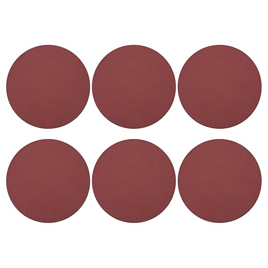 HARFINGTON 30 Pcs 9 Inch Sanding Disc 150 Grit Hook and Loop Sandpaper Random Orbital Sander Pads for Woodworking Automotive Metal Polishing