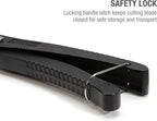 Steelman PVC Pipe Cutter Tool, Cuts 2-inch Tube, Stainless Steel Blade