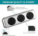 3 Pieces Magnetic Trays with 5LBs Telescoping Magnetic Pick-up Tool Set, 8.9" and 2 Pieces 3.7" Rectangle Stainless Steel Magnet Parts Tray for Screws, Mechanic's