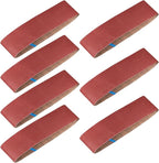 7 Pack 6 x 48 Inch Sanding Belts,6x48 Belt Sander Sanding Belts Aluminum Oxide,40/60/80/120/180/240/400 Grits Sander Belts Assortment for 6x48 Belt Sander