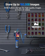 TOPDON Thermal Imaging Camera TC004 SE - 256x192 IR Resolution, 21Hrs Runtime & 32GB Storage with Video Recording, PC Analysis for Electrical/HVAC/Building Inspection