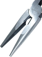 Long Nose Pliers 8 inch - Precision Needle Nose Pliers with Wire Cutters - Pack 1