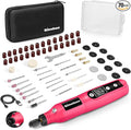 Cordless Rotary Tool, 5 Variable Speed Mini Rotary Tool Kit with 70 Accessories, 3.7V Type-C Charging Power Rotary Tool for Engraving, Sanding, Polishing, Carving, Cutting, DIY Crafts
