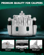SCITOO 19B2683 19B2682 Disc Brake Calipers Assembly with Bracket Fit For Saab 9-2X 2005-2006,For Subaru Impreza 2002-2016,For Subaru Legacy 2003-2004