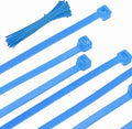 PATIKIL Cable Zip Ties 12 Inch, 100 Pcs Self-Locking Nylon Wire Tie Wraps Heavy Duty Cord Management with 50 lbs Tensile Strength for Indoor and Outdoor, Blue (0.2" W)