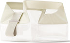 Cadence Parcel - Clear Dopp Kit with Magnetic Closure - Durable and Leak-Resistant Travel Toiletry Kit - Modular Design