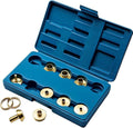 Rockler Router Guide Bushing Kit (11 Pieces) - Bush Router Guide Works w/Template, Pattern, or Jig - Router Template Fits Any Base w/a 1-1/4" Diameter Center Hole - Guide Set Includes Storage Case