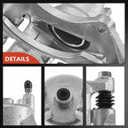 A-Premium Disc Brake Caliper Assembly with Bracket Compatible with Chrysler, Dodge and Jeep Models - Compass/Patriot 2007-2017, 200 2011-2014, Sebring, Cirrus, Avenger, Caliber - Front Driver