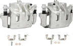 SCITOO Front Left & Right Brake Calipers With Bracket 19B2870 19B2871 Compatible For INFINITI EX35/EX37/G25/G35/G37/M35/M35h/M37/M45/M56/Q40/Q70/Q70L/QX50/QX70,For Nissan 370Z/Murano