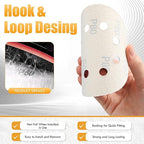 Maxdot 200 Pcs 5 Inch Sanding Discs 8-Hole Hook and Loop Gold Sandpaper, 80-Grit for Random Orbit Sander