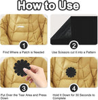 78.8 x 3 inch Nylon Repair Patch Self-Adhesive Fabric Patch Down Jacket Repair Patches for Puffer Jackets Tenacious Tape Polyester Waterproof Lightweight Outdoor Tent Repair Patch Kit for Clothes Bag