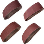 Taokyid 24 PCS 3x24 Sanding Belts, Sandpaper for 3 x 24 Inch Belt Sander,6 Each of 40 80 120 240 Grits