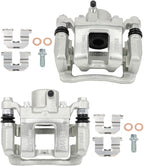 cciyu Rear Left & Right Brake Calipers Assembly w/Bracket 19B6457 19B6456 2011 2012 2013 2014 2015 For Hyundai For Sonata,2011 2012 2013 2014 2015 For Kia For Optima