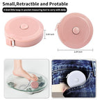 12 Pack Soft Retractable Measuring Tape - Tape Measure for Body Measuring Metric Tape Measure Double Scale for Body Fabric Sewing Tailor Cloth Knitting Home Craft Measurements