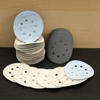 100 Pcs 5 Inch Sanding Discs Hook & Loop 8 Holes Wet Dry 2000 Grit Sandpaper Silicon Carbide Sand Paper for Orbital Sander Automotive Wood Plastic Metal Polishing (100Pcs 2000 Grit)