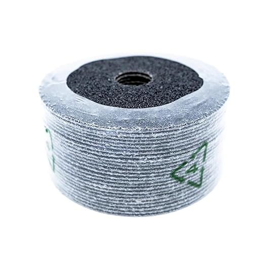Benchmark Abrasives 4 1/2 Inch Sanding Discs Silicon Carbide Resin Fiber Grinding Disc for Grinding, Stripping on Wood, Fiberglass, Metal, 7/8" Arbor Angle Grinder Sanding Disc, 25 Pack - 120 Grit