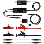Micsig High Voltage Differential Probe Kit DP700, 3.5ns Rise Time 20X/200X Attenuation Rate Oscilloscope Probe Kit Accessory, 700V 100MHz (DP10007 Upgrade)
