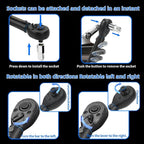 1/4-Inch Drive Click Torque Wrench Set, 33Pcs Bike Torque Wrench Set (20-240IN.LB/2.3-27.1Nm),Inch Pound Click Torque Wrench with Bit Sockets, 3/8 Adapter, Bicycle Tool Kit