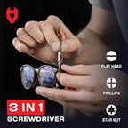NoCry Telescoping Magnetic Pickup Tool Set for Father's Day Gift — Magnetic Wristband, Extendable Mechanic Mirror, Telescoping Pen, 360° Flexible Flashlight, 3-in-1 Screwdriver — Magnetic Tool Set