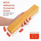 Natural Rubber Cleaning Stick (12"x2"x2") - Eraser for Sanding Belts & Discs, Skateboard Griptape Cleaner, Woodworking Tool Maintenance - Abrasive Surface Reviver