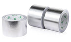 BOMEI PACK Adhesive Aluminum Foil Heat Shield Tape 2 Pack Barrier Fiberglass Thermal Insulation Reflective Material High Temp Protection (3Rolls 3inch)