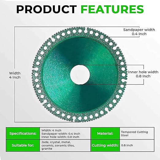 Indestructible Disc 3.0 - Cut Everything in Seconds for Angle Grinder