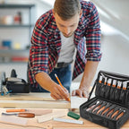 Olerqzer Wood Carving Kit,35-in-1 Wood Whittling Kit for Beginners,Whittling Knife Set Whittling Knife Wood Carving Knives Carving Tools with Large Storage Tool Bag(35PCS)