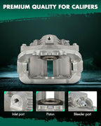 SCITOO Rear Right Brake Caliper With Bracket 18B4713 Fit For Chevy Blazer 98-05 For Chevy S10 98-04 For GMC Jimmy 98-05 For GMC Sonoma 98-04 For Isuzu Hombre 98-00 For Oldsmobile Bravada 98-01