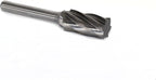 SA5-NF Aluminum Cut Tungsten Carbide Rotary Burr Bits File for Die Grinder,Cylindrical Shape with 1/4 inch Shank, 1/2 inch Head Diameter, 1 inch Flute length, Pack of 1