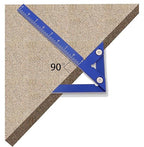 Aluminum Imperial Circle Center Positioning, 45/90 Degree Positioning Ruler, Right Angle Positioning, Centerline Positioning, Multi-Function Arrow Ruler, High-Precision Measuring Ruler,044BL