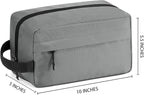 Vorspack Travel Toiletry Bag for Men - Hanging Toiletries Bag Water Resistant Dopp Kit Travel Bag for Toiletries Accessories
