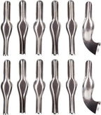 Falling in Art Linoleum Block Cutters - 6 Different Shaped Lino Cutters, Assorted Blades for Printmaking, Precision Carvings(2 Set)