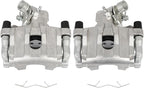 cciyu 19B6284A 19B6285A Rear Left & Right Brake Caliper With Bracket For Ford For C-Max/For Escape/For Transit Connect,For Mazda For 3/For 3 Sport