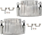 cciyu Front Left & Right Brake Calipers Assembly w/Bracket 18B5017A 18B5016A For Chrysler For 200/For 300,For Dodge For Avenger/For Challenger/For Charger