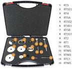 Repair Kits - Faster & Easier to Chase, Restore & Clean Internal or External Threads, All in One Universal Thread Files Set, Inch, Metric, Grooves, Glands, ACME, Buttress Thread