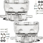 Torchbeam Front Brake Calipers Set for Dodge Charger 2006-2021, Chrysler 300 2005-2021, Dodge Challenger 2009-2021, Chrysler 200 2013-2014, Front Left and Front Right Calipers Replace # 185016+185017