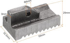 HARFINGTON Pipe Wrench Heel Jaw with Pin Assembly 36" Wrench Replacement High Carbon Steel