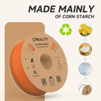 Official Creality Hyper PLA Filament 1.75mm, High Speed PLA 30-600mm/s 3D Printer Filament, Dimensional Accuracy +/-0.02mm, Fit Most FDM 3D Printers，1KG(2.2lbs) Spool Orange