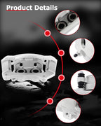 cciyu Front Right Brake Caliper Assembly w/Bracket 18-B4890 2006-2008 For Dodge For Ram 1500,2003-2008 For Dodge For Ram 2500,2003-2008 For Dodge For Ram 3500,2005-2008 For Dodge For Ram 4000