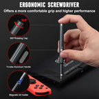 SHARDEN Small Screwdriver Set, 31 in 1 Screw Driver Set Kit with Torx, Phillips, Flathead, Mini Repair Tools Kit for Laptop, Phone, MacBook, Computer, Electronics, Glasses, Watch
