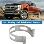 2.5" (63.5mm) Stainless Exhaust Tacking Band Clamp-On For Welding Fabrication